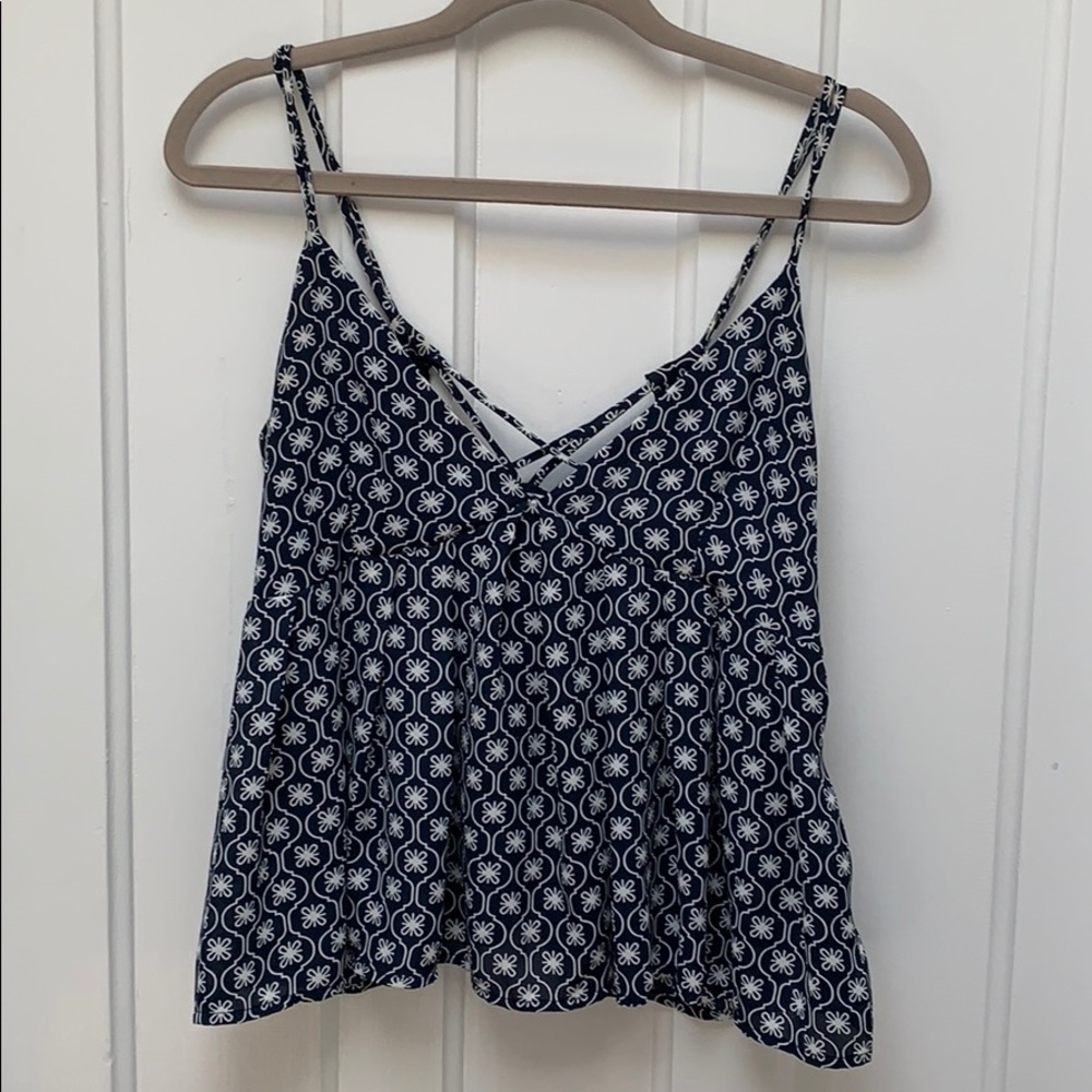 Navy Blouse